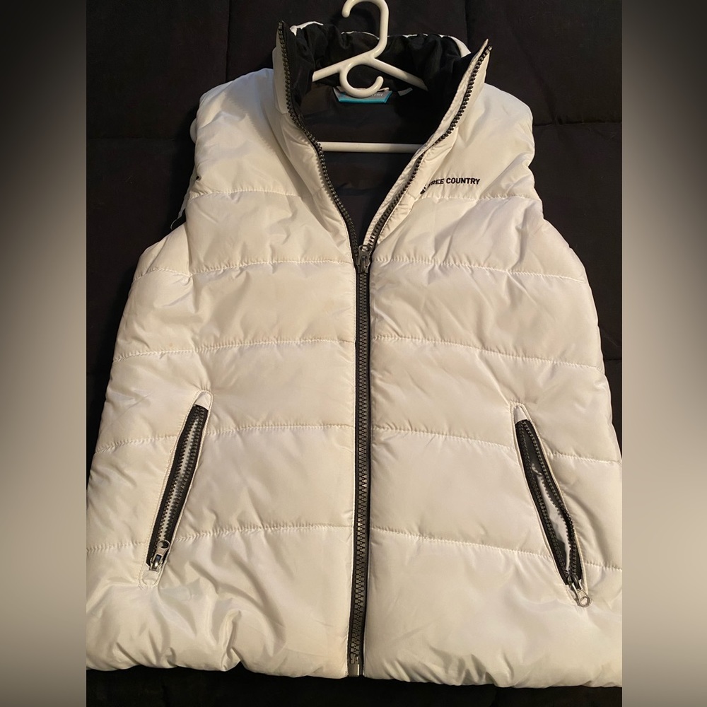White Free Country Vest
